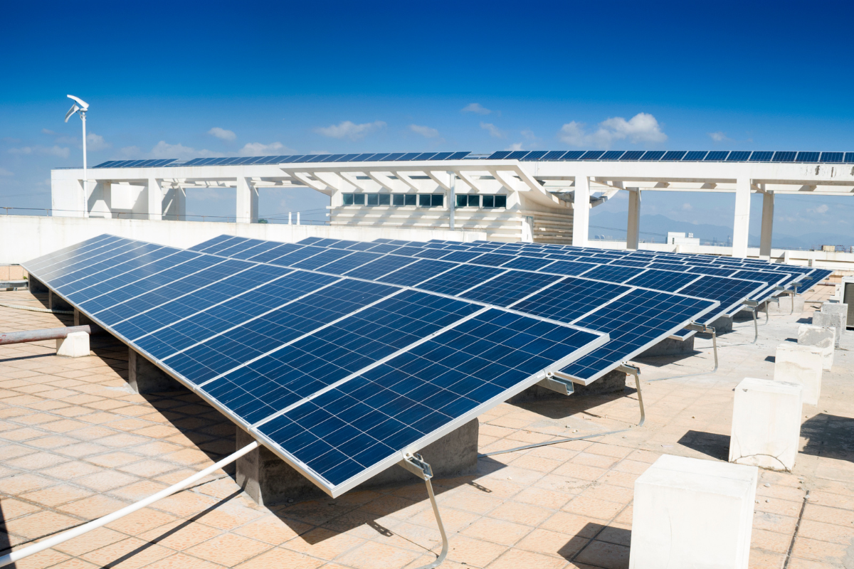 Residential solar installation